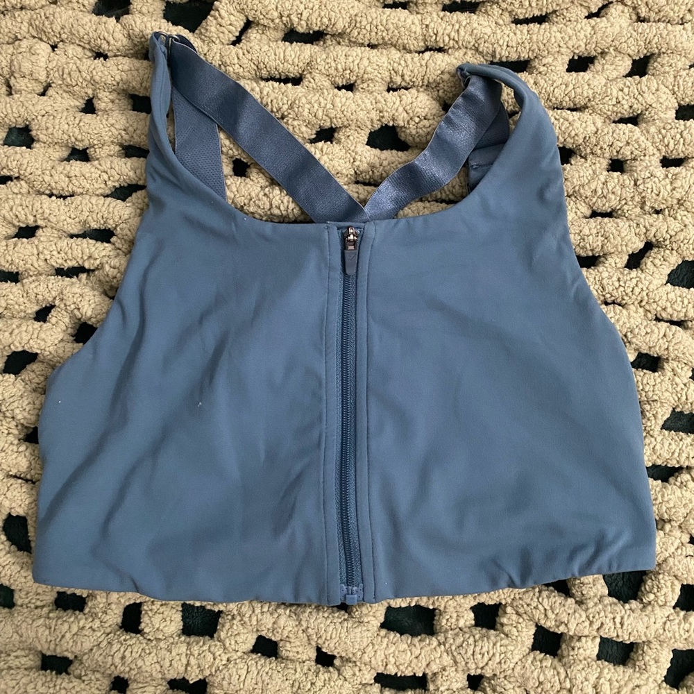 Blue Gymshark Sports bra